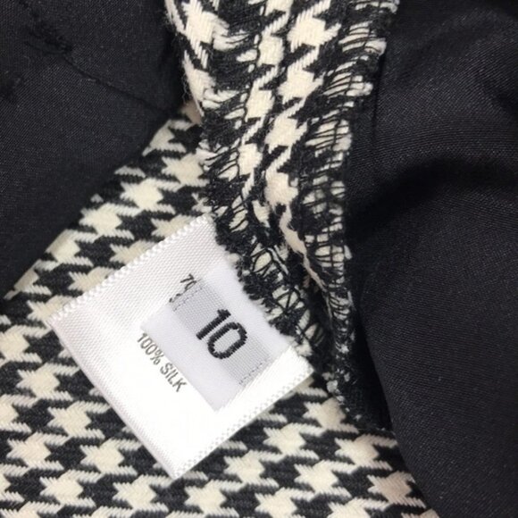 PRABAL GURUNG SIMONE Belted Houndstooth Pants - Picture 10 of 12